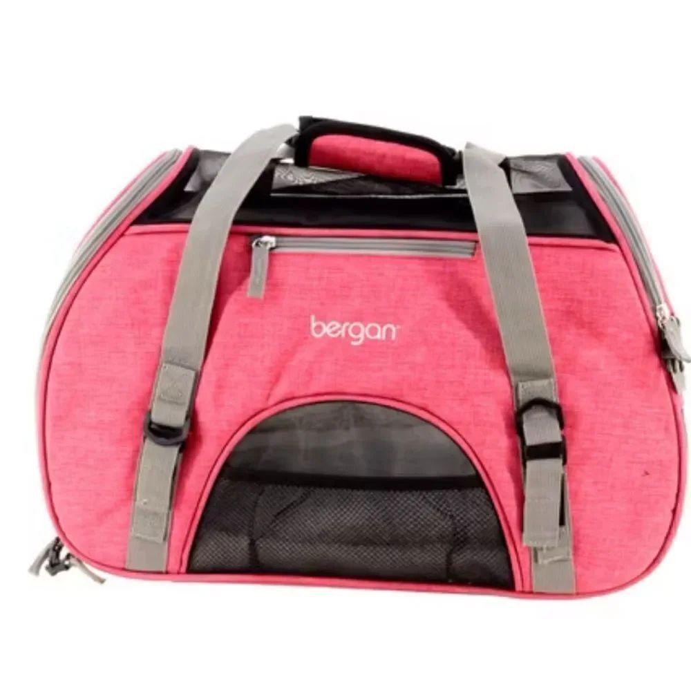 BERGAN Coastal Pet Comfort Carrier in  Heather Berry  Size Large / Used 2’s - Picture 3 of 6